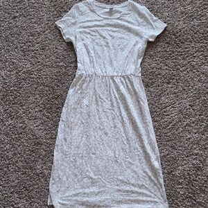 SALE--Old Navy Gray and White Leopard Print  Dress